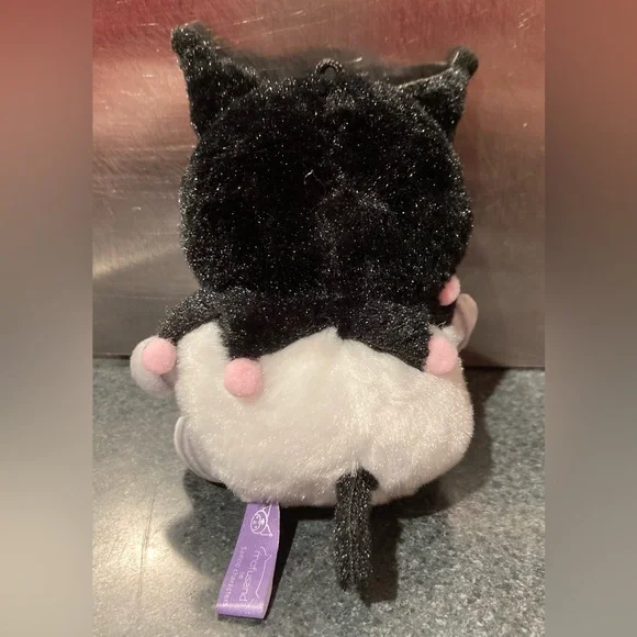 🐱🐰 11.5cm Japan Sanrio Mofusand Cat Cross-Dressing Kuromi / My Melody Plush Doll - Picture 5 of 8